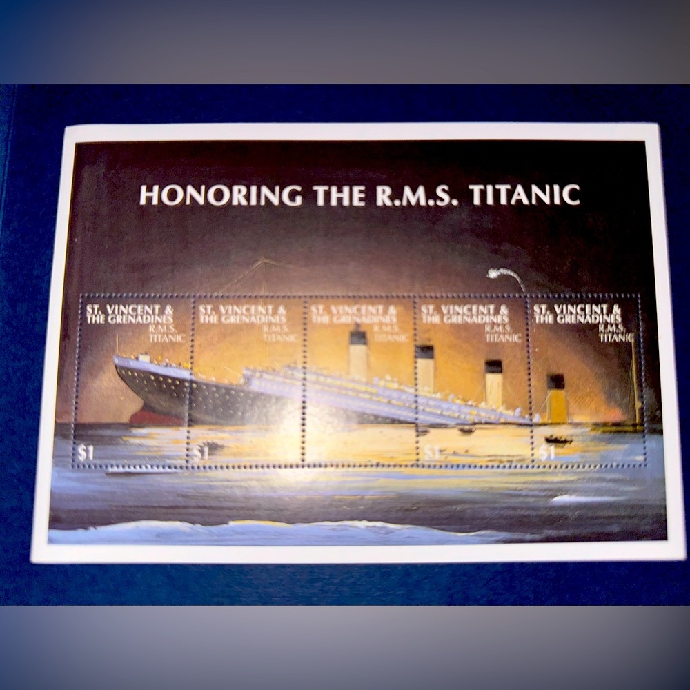 Memorabilia R.M.S Titantic Stamps